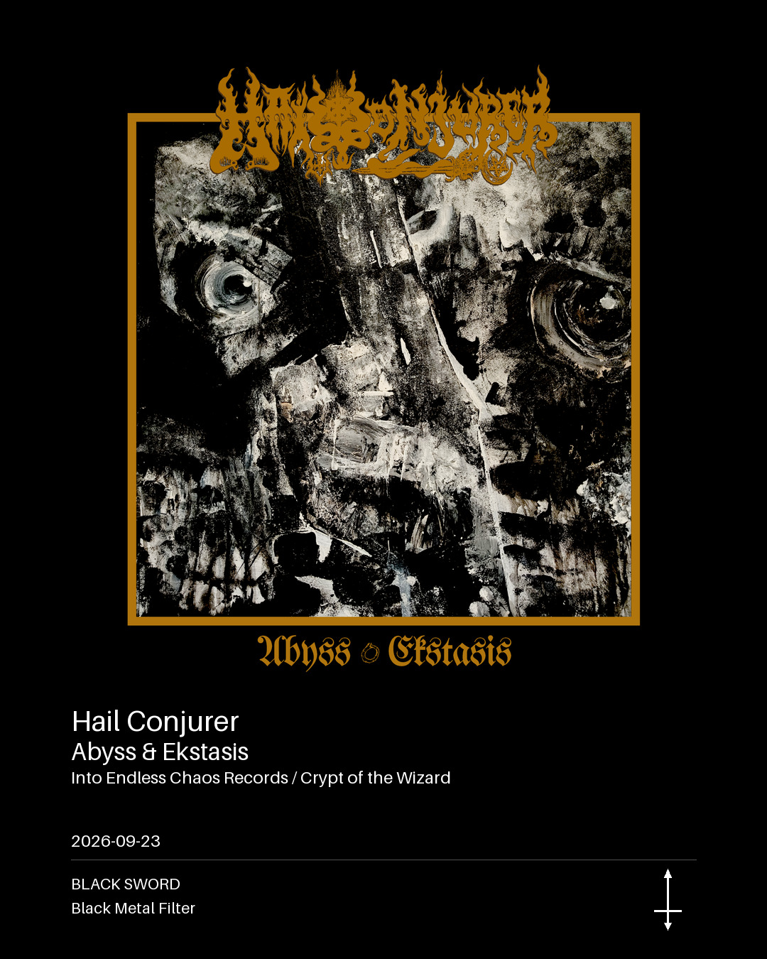 Hail Conjurer — Abyss & Ekstasis artwork